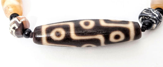 Ancient Nine Eye Dzi Bead