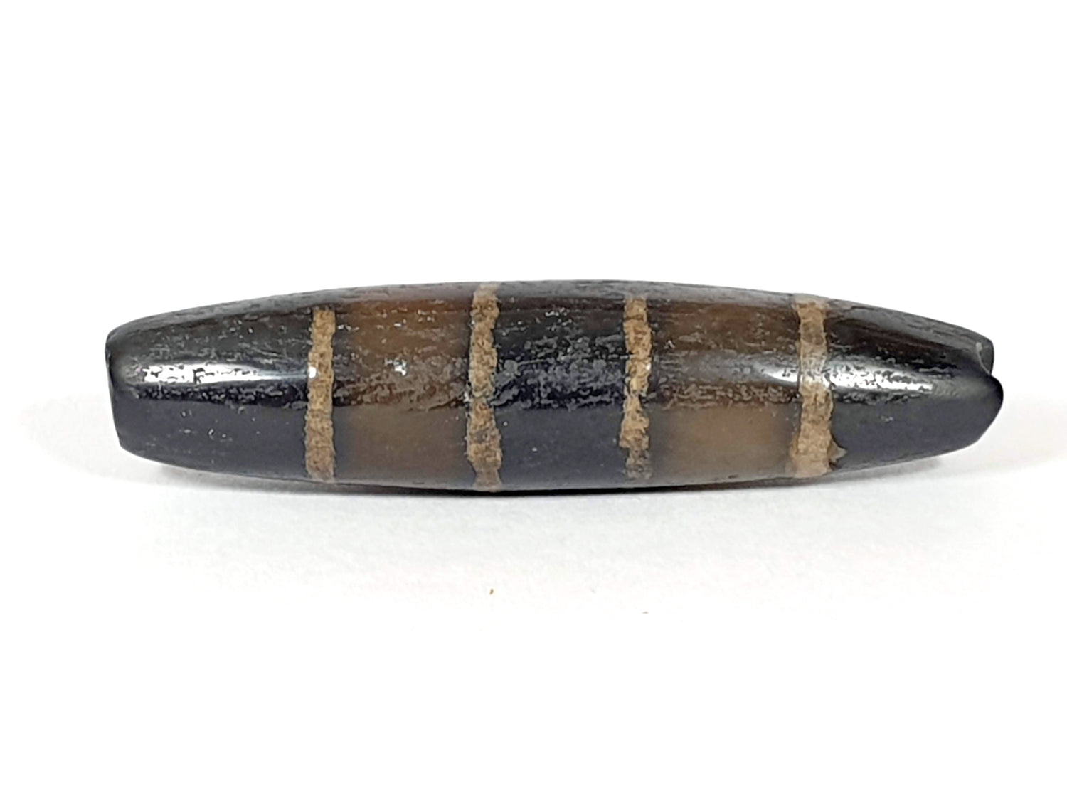 Real ancient Tibetan 9 stripe Chung Dzi | Museum-quality Dzi Treasure 