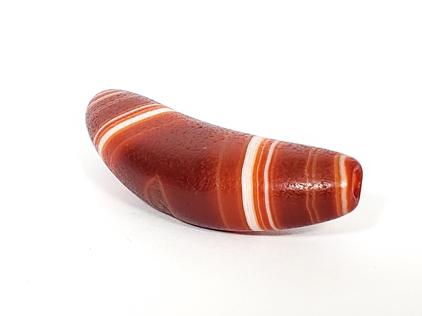 N-N-062126-BOW5 angled view, end detail, orange drill opening