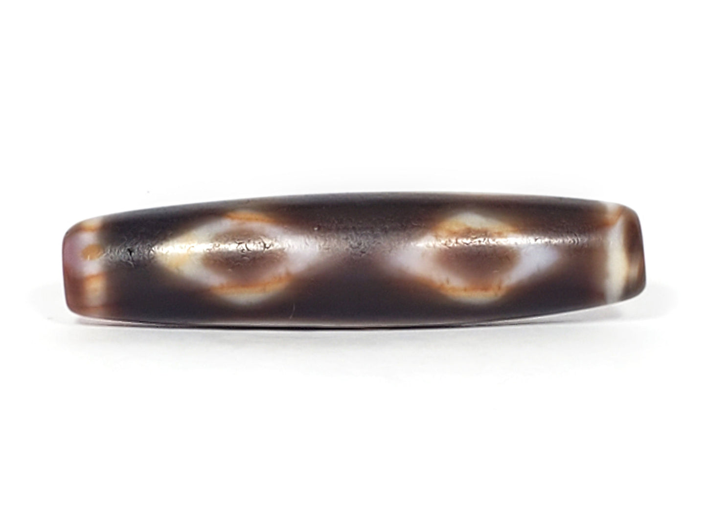At-061926-3DE2 Face B, second and third diamond eyes, warm cream-white frame, brown interior, unretouched