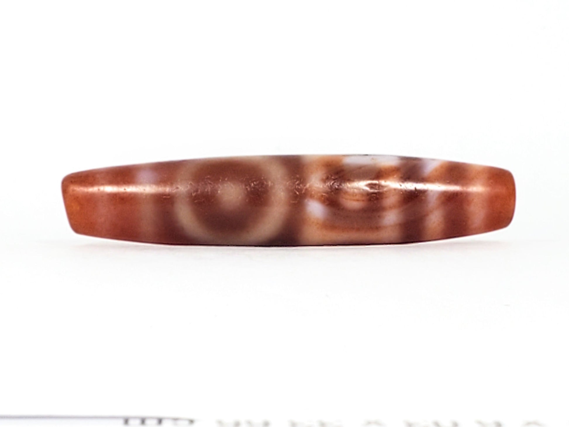 At-102324-DHGE face A two paired gate ovals warm chocolate-brown 60.1mm dzi unretouched