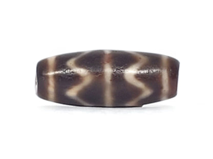 At-102524-DTT face C downward chevron geometry deep charcoal-brown cream motif dzi unretouched