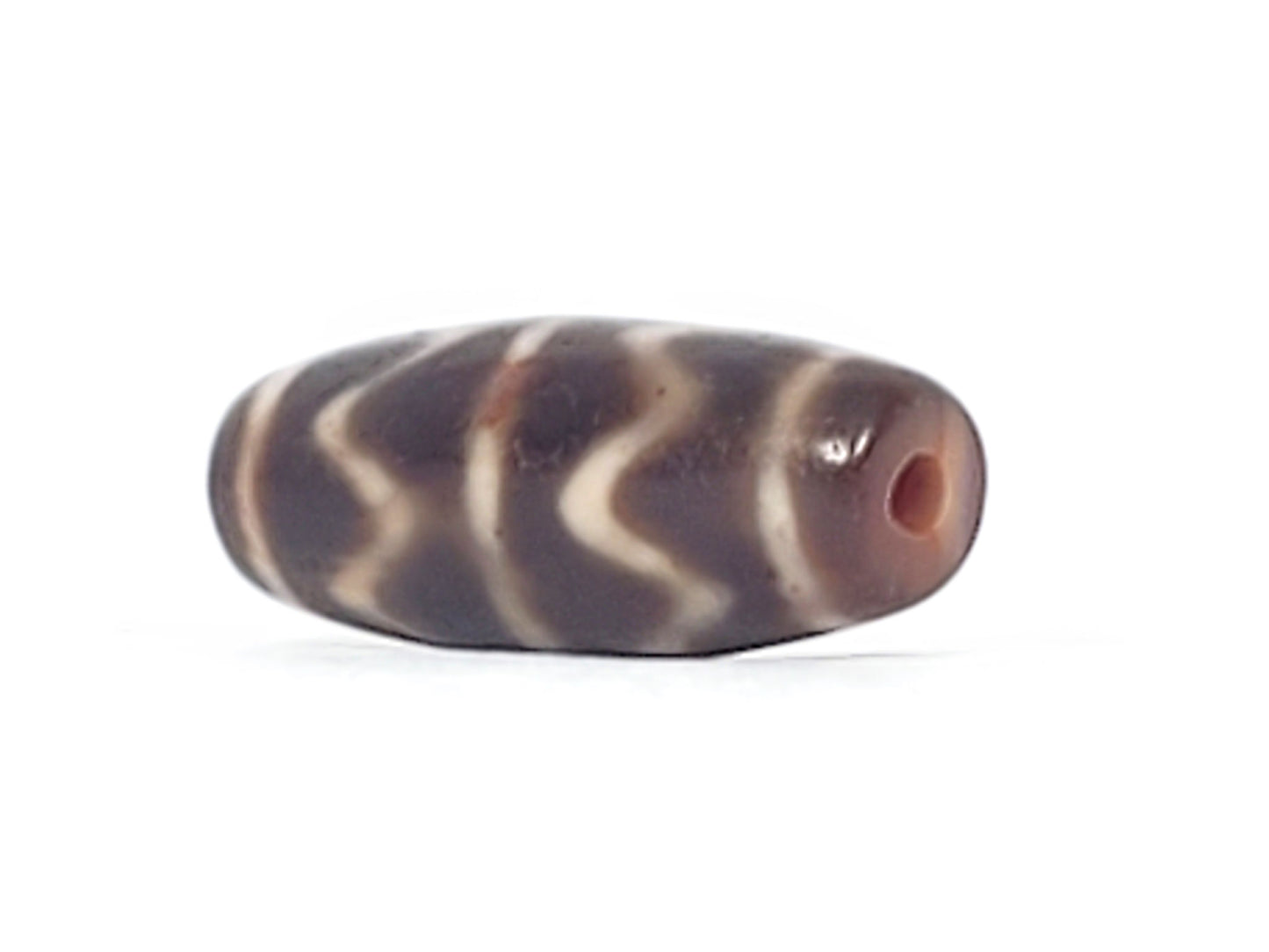 At-102524-DTT end B terracotta-russet cap cinnabar patch visible 29.1mm dzi unretouched