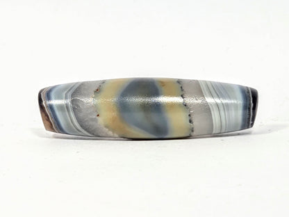 At-N-013126-1E antique natural one eye agate, 51.4mm, unretouched