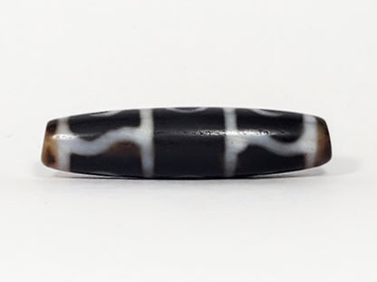 古董莲师法器图腾血斑天珠 (Ant-TiD-B-GRRS-082024)