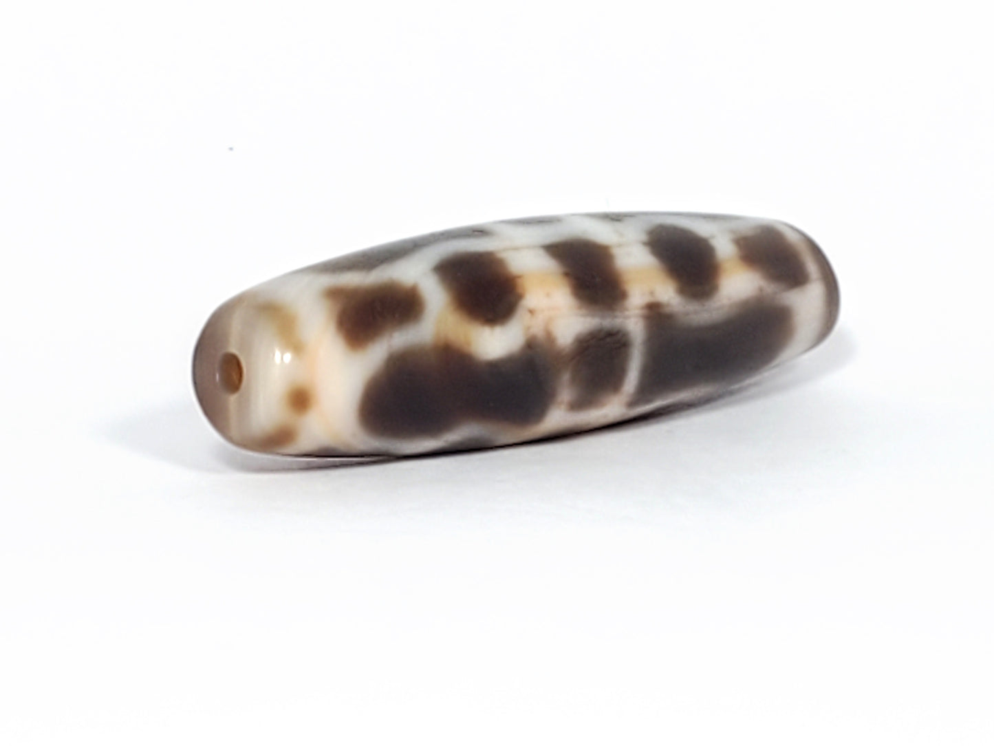 老缠丝金刚杵祥八宝天珠 (TiD-Ant-MKV-103023)