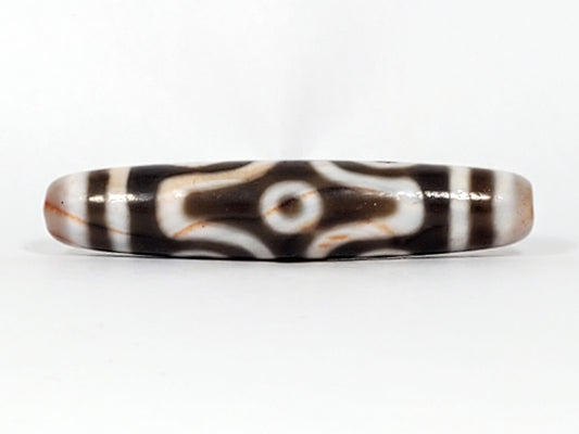 At-082824-6EBS2 face A angular pointed-oval eye frame deep dark warm-brown 57.7x11.8mm dzi unretouched