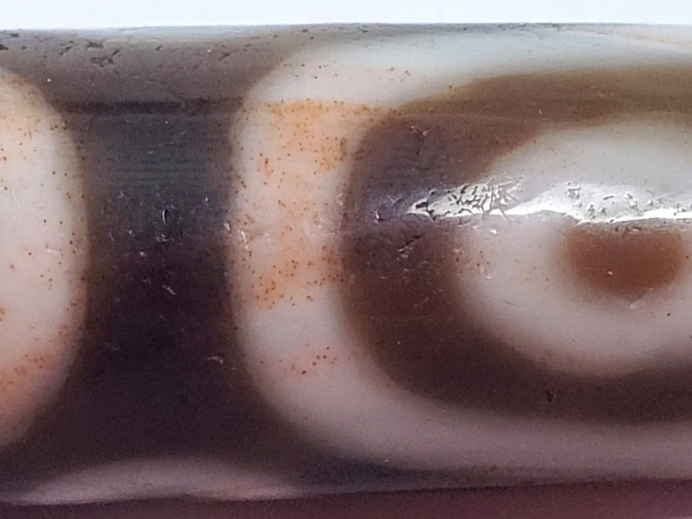 At-082824-6EBS2 macro white zone rust-orange cinnabar micro-dots golden saturation dzi unretouched