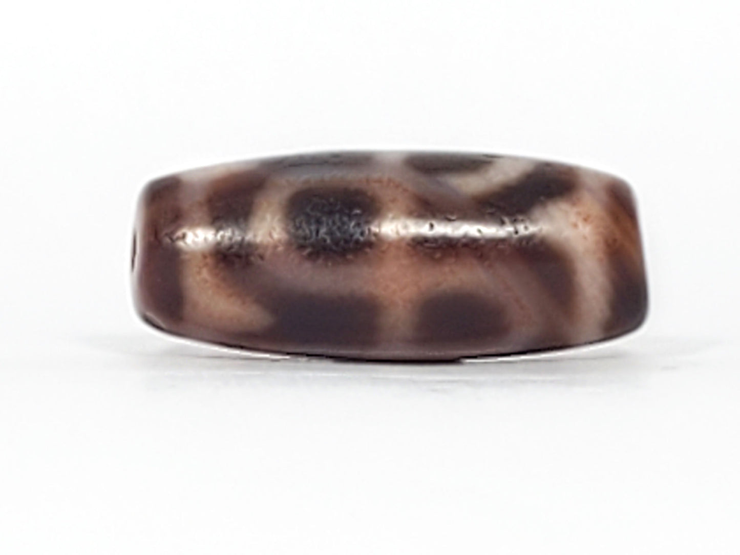 At-091124-TTL face A organic dark blotch pattern warm medium brown 28.6x11.6mm dzi unretouched