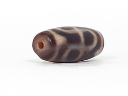 At-091124-TTL end A warm brown cap rust-orange drill hole organic blotch body 28.6mm dzi unretouched