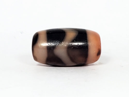古董波纹天珠 (TiD-Ant-S-B-W-070223) - 小天珠
