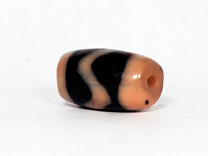 古董波纹天珠 (TiD-Ant-S-B-W-070223) - 小天珠