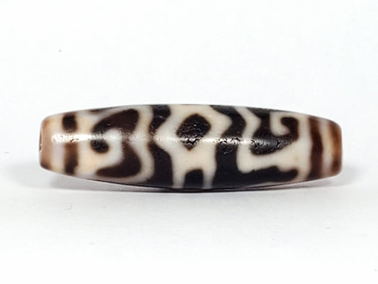 Ac-061926-GRDC Face A, dharma cap crown element, deep chocolate-brown agate, 43.3×11.8mm, unretouched