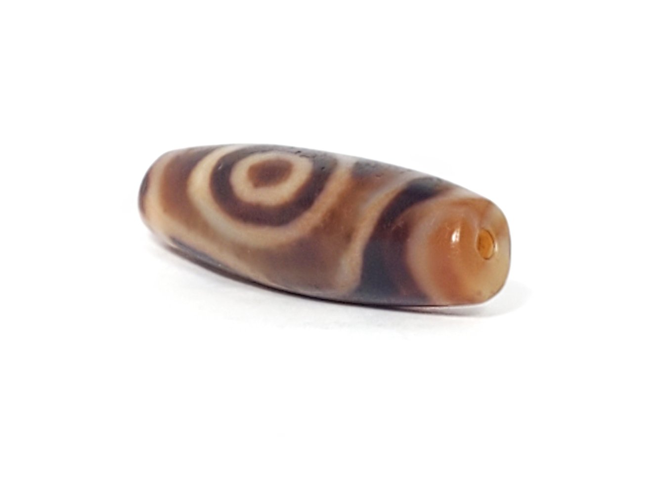 古董三天珠图案天珠 (TiD-Ant-ThEHG-011724)